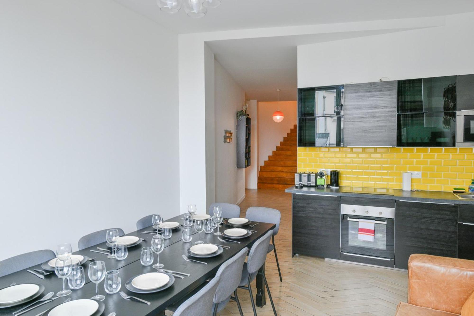 Sacre-Coeur Modern 4Bd With Sauna For 10 Guests! Paris Exterior photo